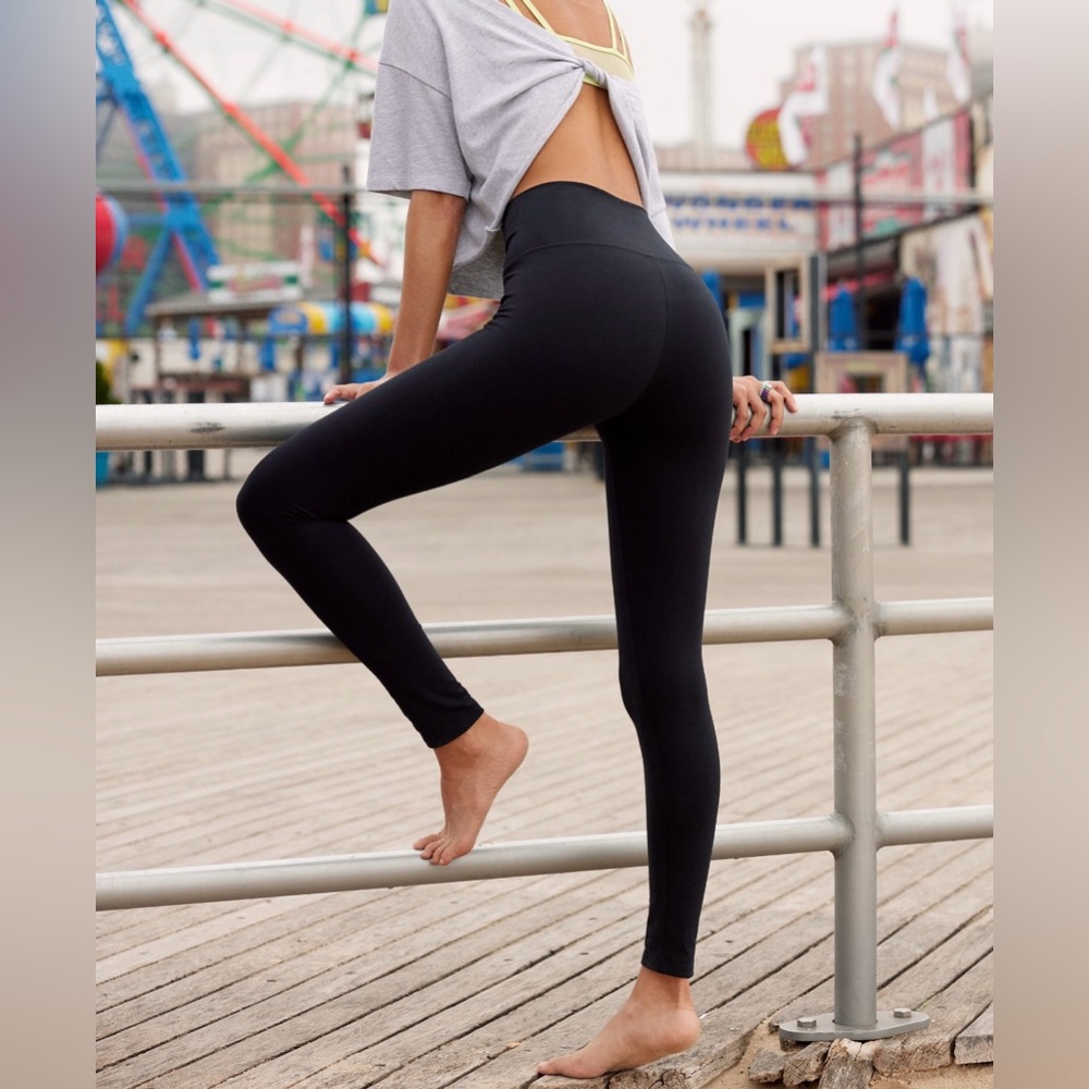 OFFLINE By Aerie OG High Waisted Legging, Black, Small Long